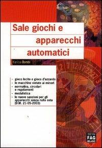 Sale giochi e apparecchi automatici - Marilisa Bombi - copertina