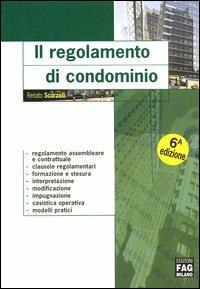 Il regolamento di condominio - Renato Scorzelli - copertina