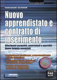 Nuovo apprendistato e contratto di inserimento - Gianluca Anselmi,Luca Contardi - copertina