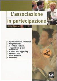 L' associazione in partecipazione - Simone Vallasciani - copertina
