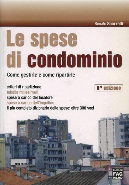 Le spese di condominio - Renato Scorzelli - copertina