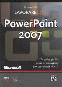 Lavorare con PowerPoint 2007 - Alessandro Valli - copertina