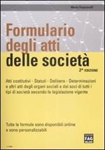 Formulario degli atti delle società