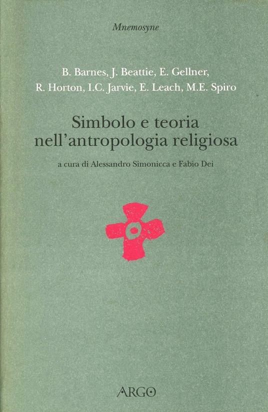 Simbolo e teoria nell'antropologia religiosa - copertina