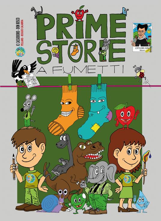 Prime storie a fumetti - copertina