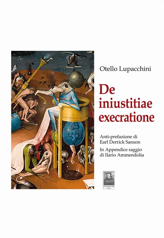 De iniustitiae execratione - Otello Lupacchini - copertina