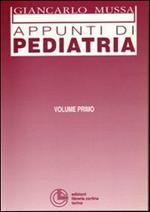 Appunti di pediatria. Vol. 1