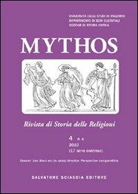 Mythos. Rivista di storia delle religioni (2010). Vol. 4 - copertina