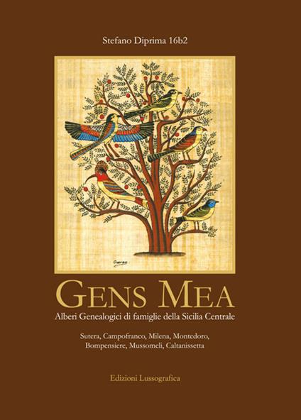 Gens Mea. Alberi genealogici di famiglie della Sicilia centrale - Stefano Diprima - copertina