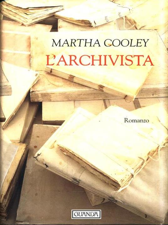 L' archivista - Martha Cooley - copertina