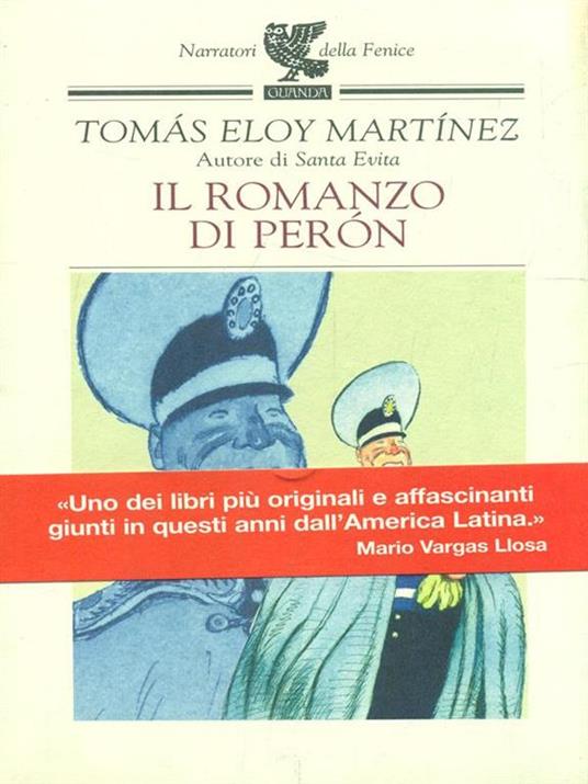 Il romanzo di Peron - Tomás Eloy Martínez - copertina