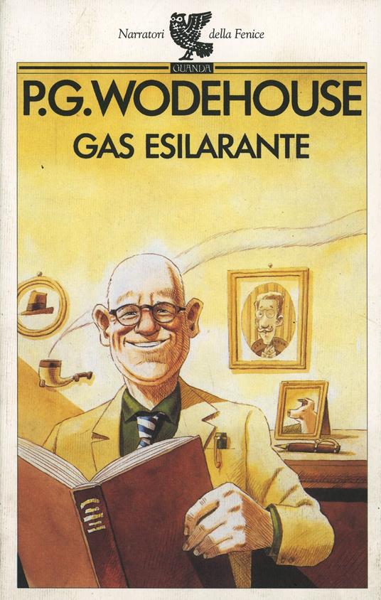 Gas esilarante - Pelham G. Wodehouse - copertina