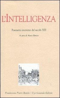 L' intelligenza. Poemetto anonimo del secolo XIII - Anonimo - copertina