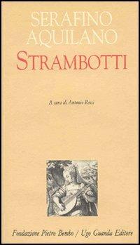 Strambotti - Serafino Aquilano - copertina