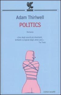 Politics - Adam Thirlwell - copertina