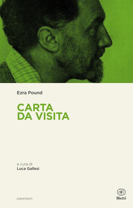 Carta da visita - Ezra Pound - copertina