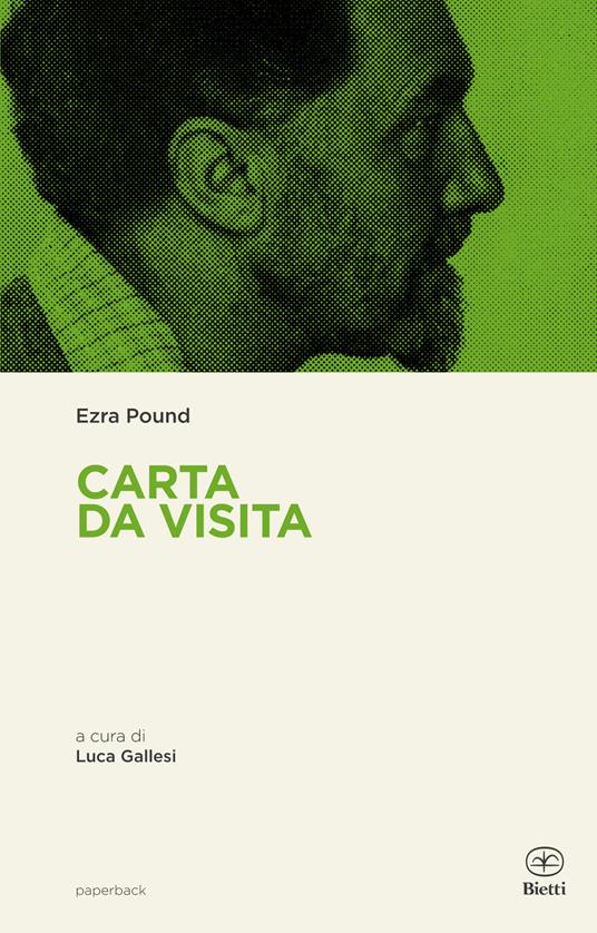 Carta da visita - Ezra Pound - copertina