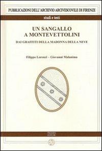 Un Sangallo a Montevettolini. Dai graffiti della Madonna della Neve. Ediz. illustrata - Filippo Lorenzi,Giovanni Malanima - copertina