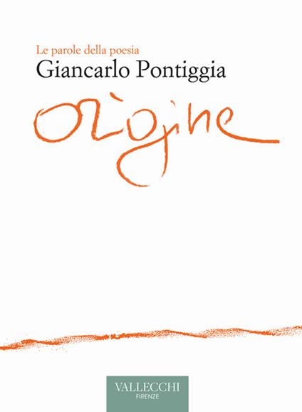 Origine - Giancarlo Pontiggia - copertina