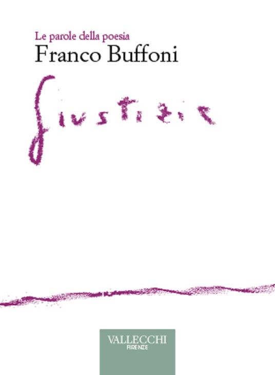 Giustizia - Franco Buffoni - copertina