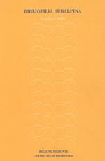 Bibliofilia subalpina. Quaderno (2000)