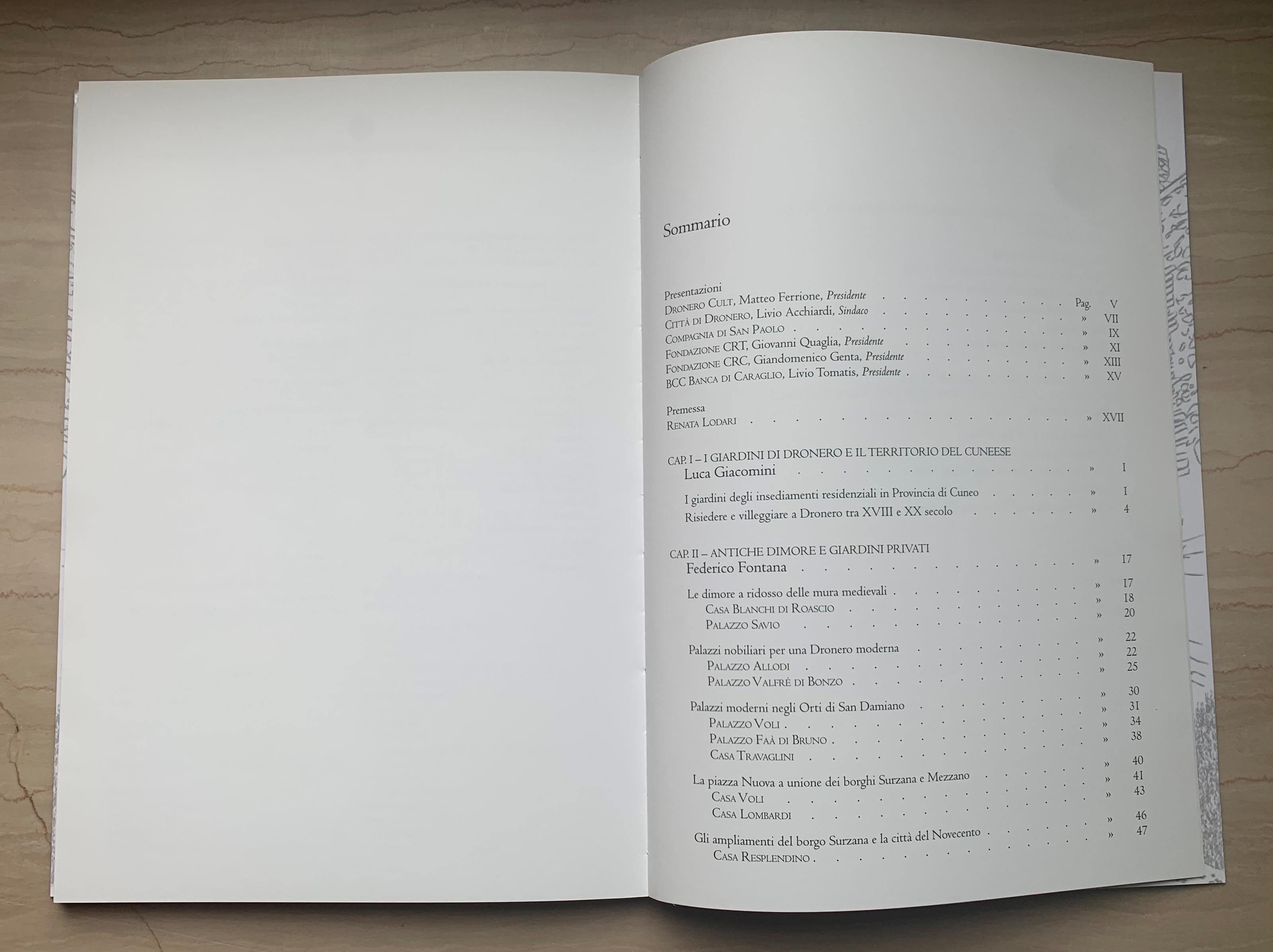 Antiche dimore e giardini a Dronero