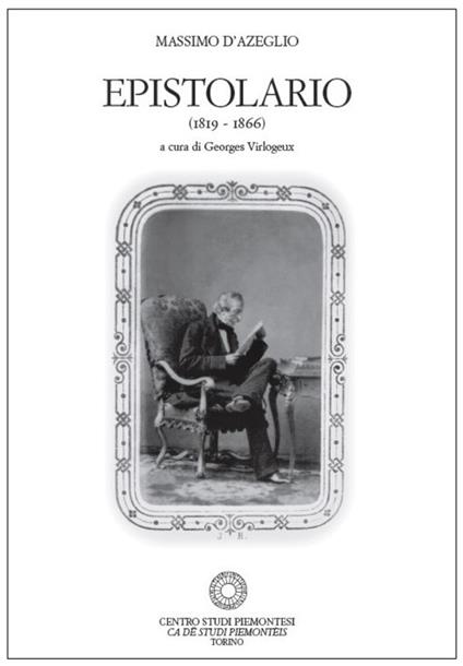 Epistolario (1819-1866). Vol. 12: Supplementi - Massimo D'Azeglio - copertina