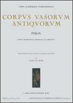 Corpus vasorum antiquorum. Italia. Ediz. illustrata. Vol. 72: Agrigento, Museo archeologico. Ceramica italiota a figure rosse.