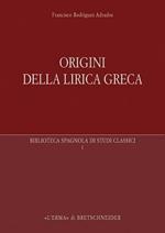 Origini della lirica greca