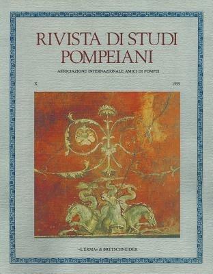 Rivista di studi pompeiani (1999). Vol. 10 - copertina
