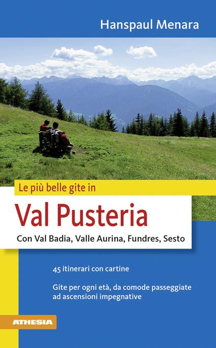 Le più belle gite di Val Pusteria - Hanspaul Menara - copertina