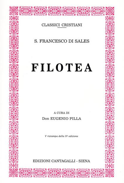 Filotea - Francesco di Sales (san) - copertina