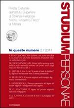 Studium personae. Rivista culturale dell'Istituto superiore di scienze religiose Mons. A. Pecci di Matera (2011). Vol. 2