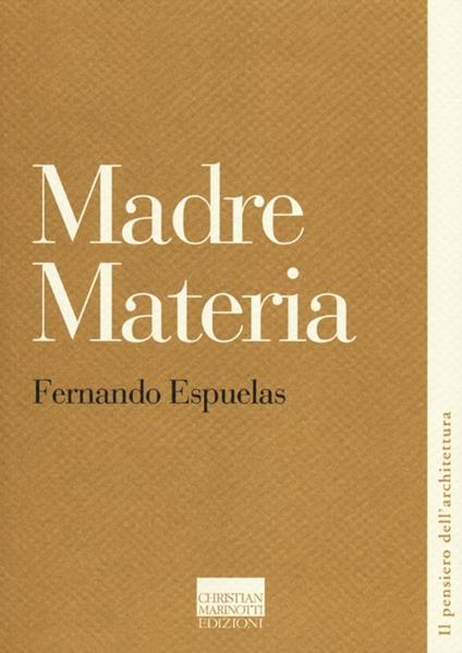 Madre materia - Fernando Espuelas - copertina