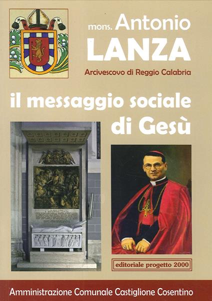 Il messaggio sociale di Gesù - Antonio Lanza - copertina