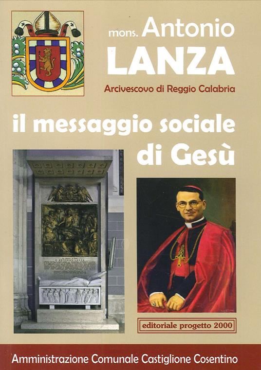 Il messaggio sociale di Gesù - Antonio Lanza - copertina