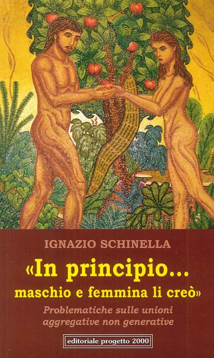In principio...maschio e femmina li creò. Problematiche sulle unioni aggregative non generative - Ignazio Schinella - copertina