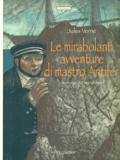 Le mirabolanti avventure di mastro Antifer - Jules Verne - copertina
