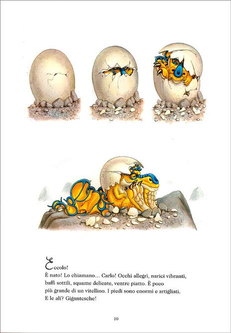 Carlo alla scuola per draghi. Ediz. illustrata - Alex Cousseau,Philippe-Henri Turin - 2