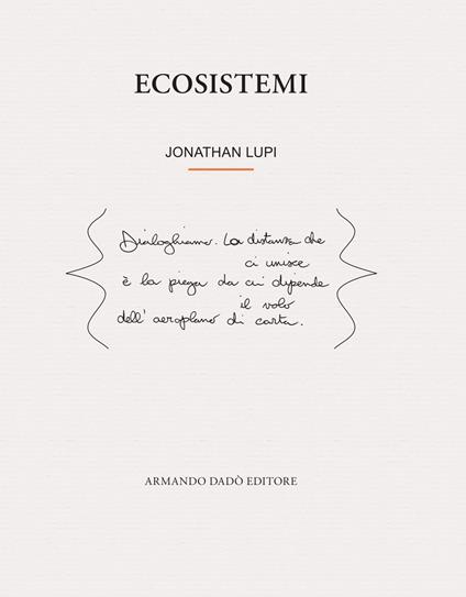 Ecosistemi - Jonathan Lupi - copertina