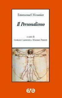 Il personalismo - Emmanuel Mounier - copertina