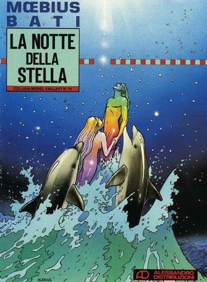 La notte della stella - Moebius,Bati - copertina