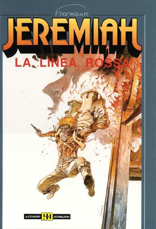 La linea rossa - Hermann - copertina