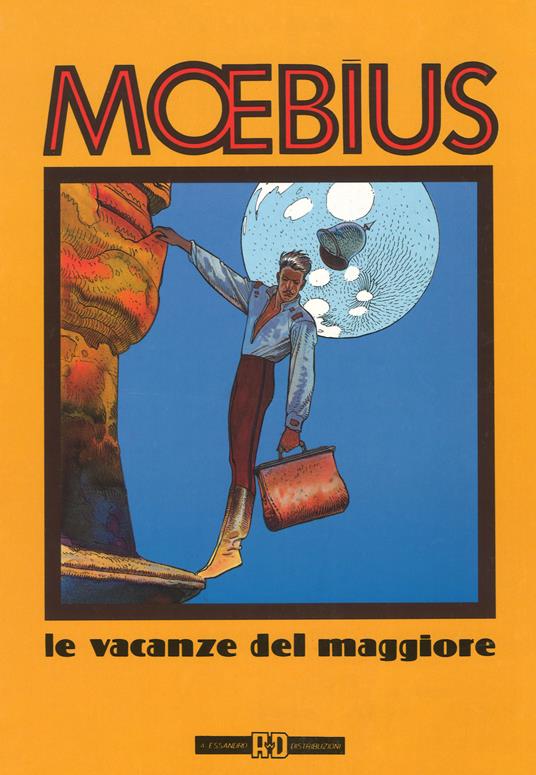 Le vacanze del maggiore - Moebius - copertina