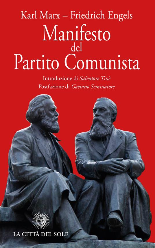 Manifesto del Partito Comunista - Karl Marx,Friedrich Engels - copertina