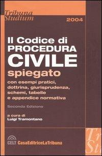 Il codice di procedura civile spiegato con esempi pratici, dottrina, giurisprudenza, schemi, tabelle e appendice normativa - copertina