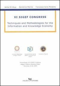 Techniques and Methodologies for the Information and Knowledge Economy. 11° Sigef Congress - copertina