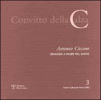 Antonio Ciccone. Omaggio a padre Pio, santo - copertina