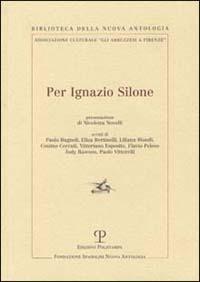 Per Ignazio Silone - copertina