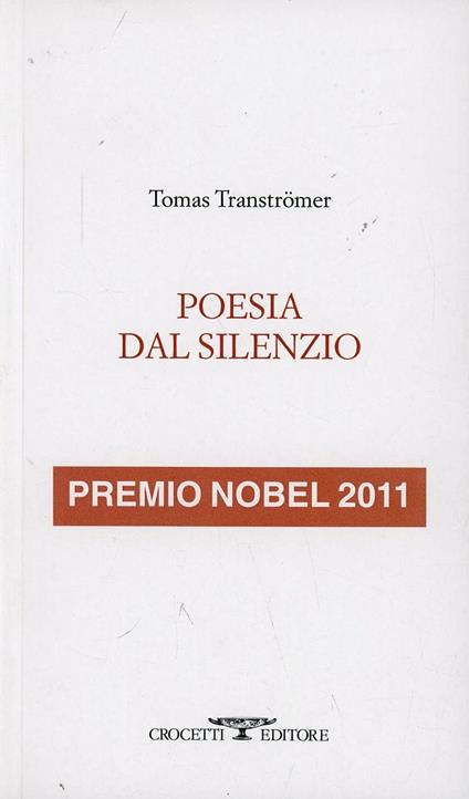Poesia dal silenzio - Tomas Tranströmer - copertina